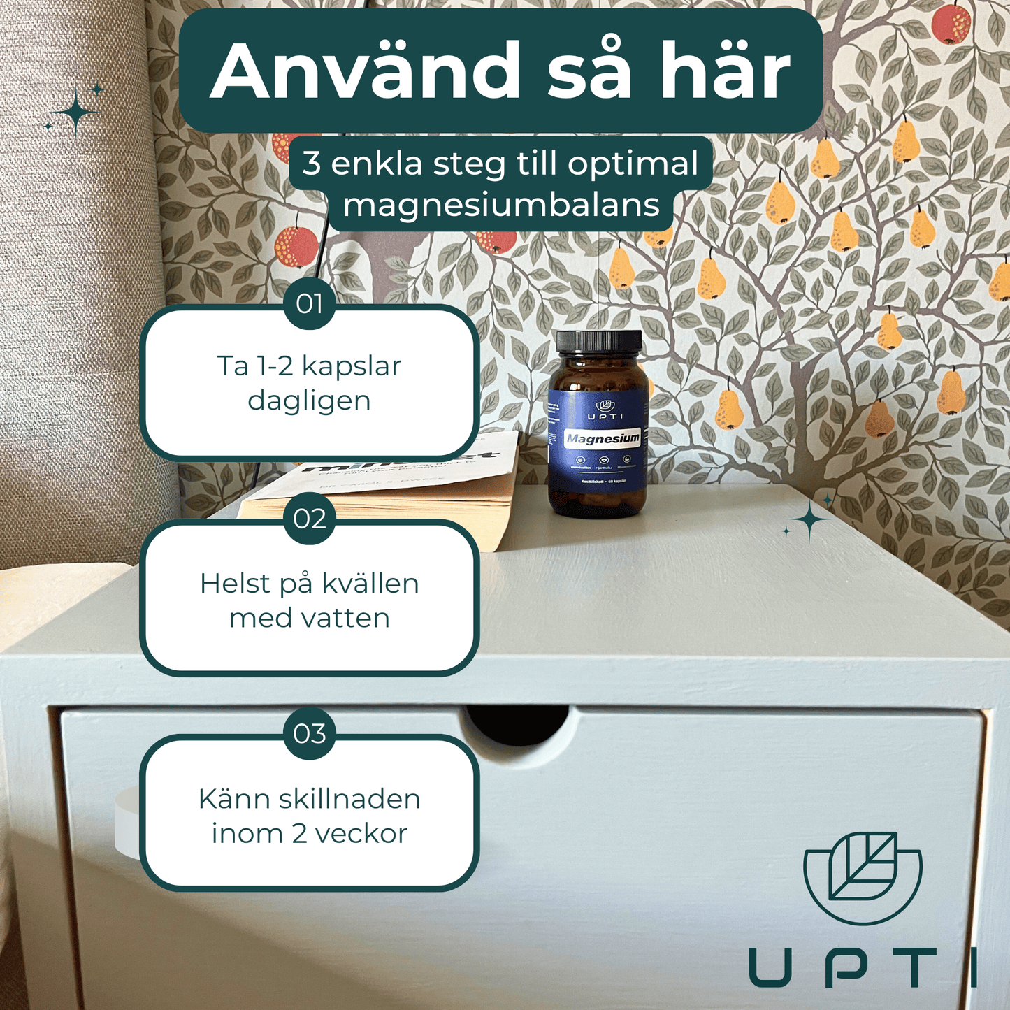 How to use upti magnesium