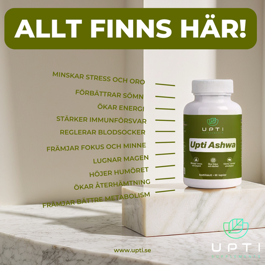 10 anledningar att välja Upti Ashwa för bättre hälsa