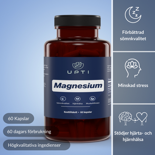 Stöd för kropp och sinne – varje dag med Upti Magnesium