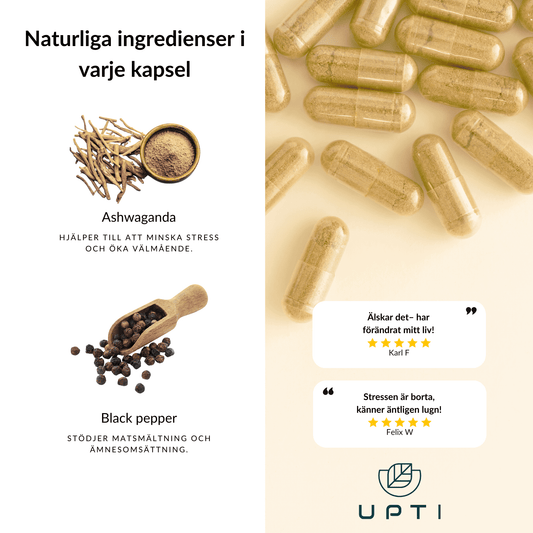 Upti Ashwa för fokus, balans och välmående
