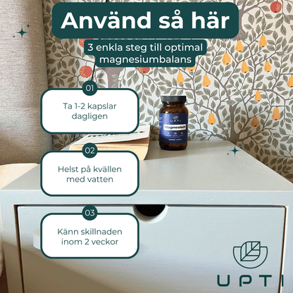 How to use upti magnesium