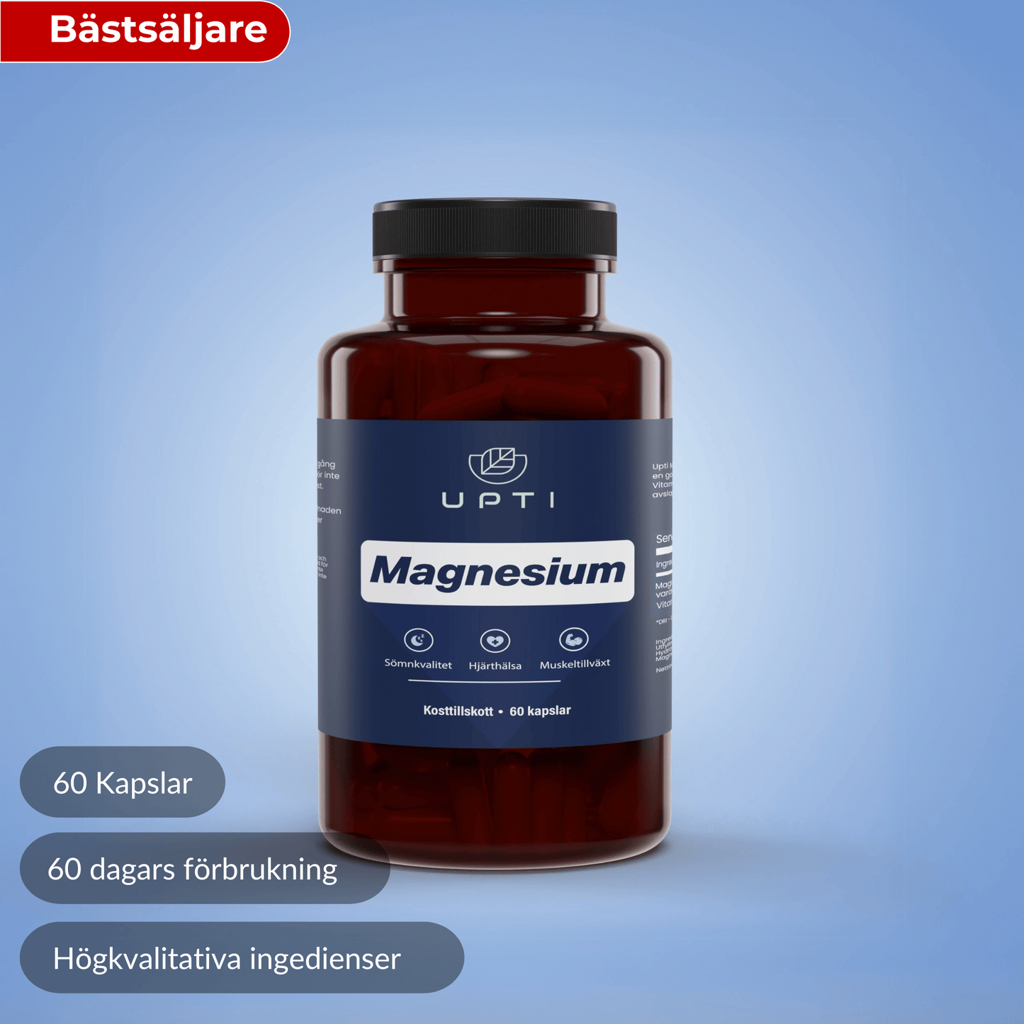 Upti Magnesium – Djup sömn på 2 veckor
