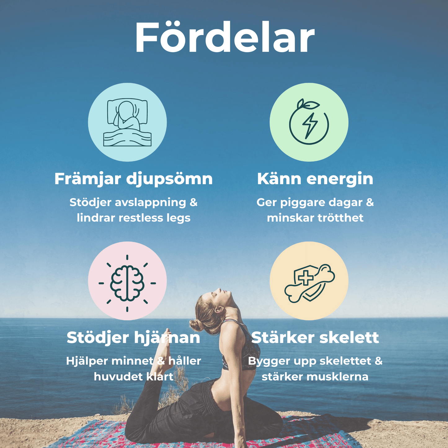 Upti Magnesium – Djup sömn på 2 veckor