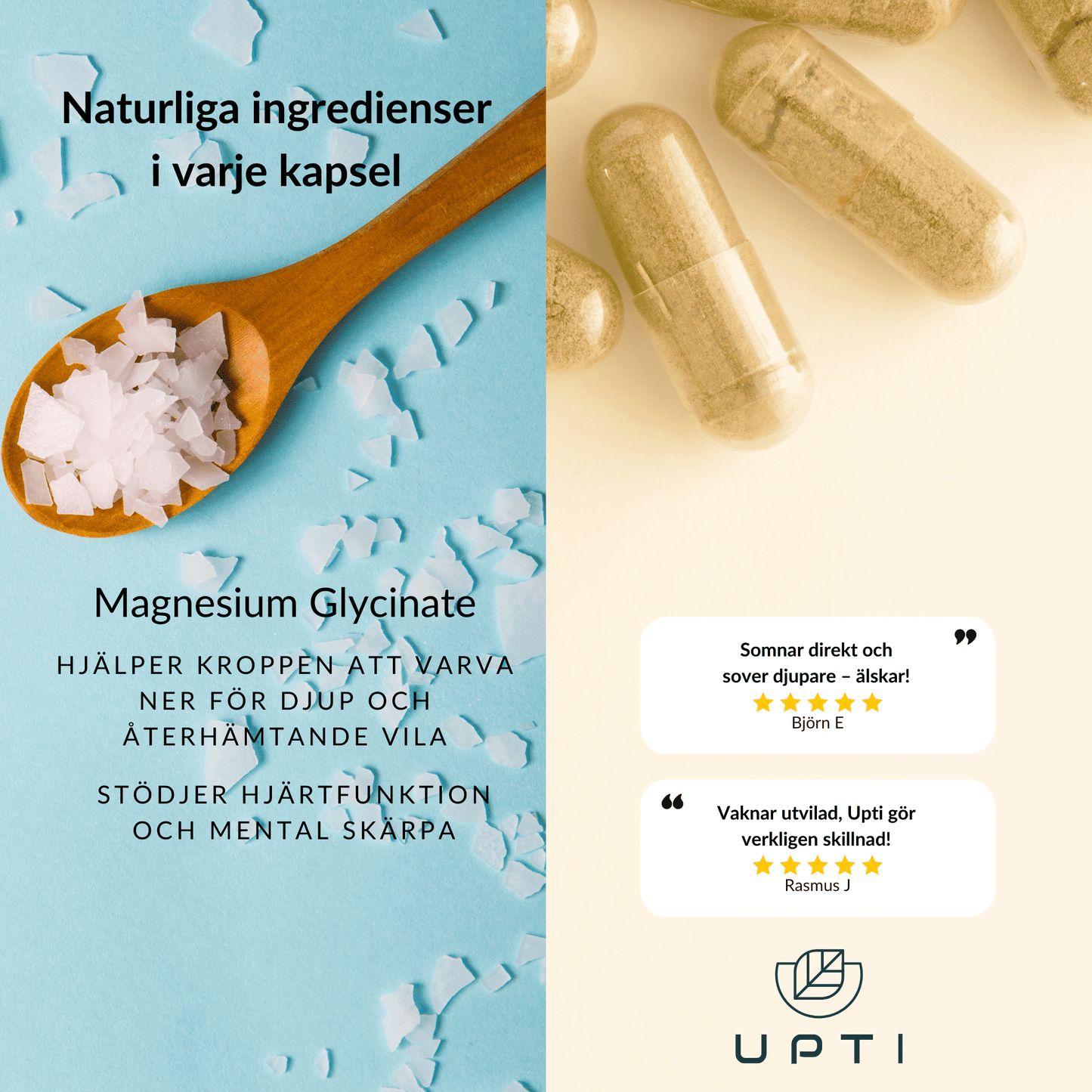 Stöd för kropp och sinne – varje dag med Upti Magnesium